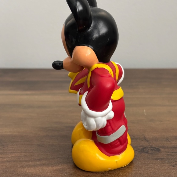 * Disney MICKEY MOUSE Roadster Racers Figure Toy w/ Helmet 5" PVC Cake Topper * - Picture 3 of 10